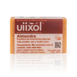 Jabón de Almendra 100g - Uiixol Productos con Conciencia