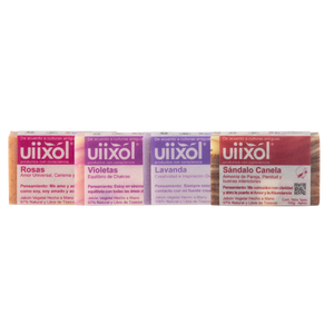 Caja de 4 jabones uiixol - Uiixol Productos con Conciencia