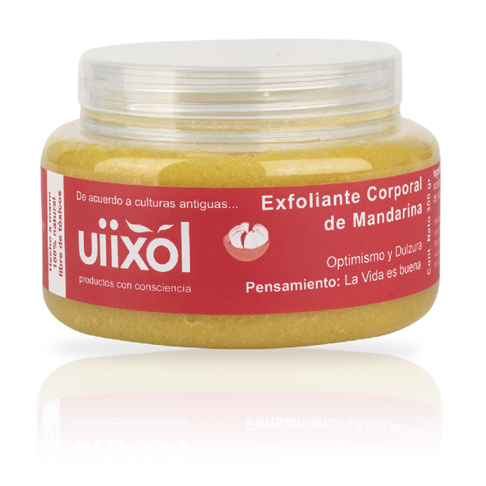 Exfoliante de Mandarina 300g - Uiixol Productos con Conciencia