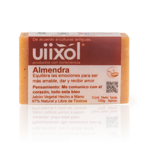 Jabón de Almendra 100g - Uiixol Productos con Conciencia
